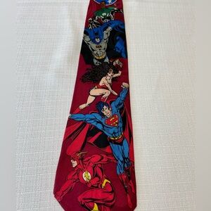 DC Comics Superheroes tie - vintage